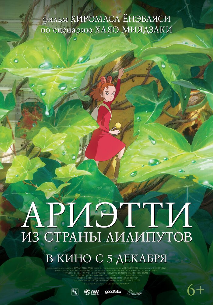 постер к аниме Ариэтти из страны лилипутов